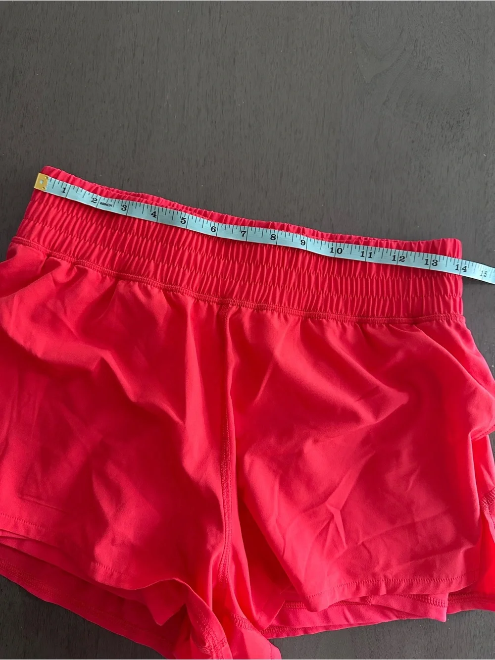 90 DEGREE by REFLEX Lightstreme Love and Flutter Running Shorts Red Size Medium